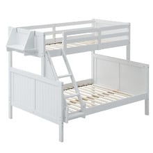 Springfield Single Over Double Convertible Bunk Bed with Hanging Shelf